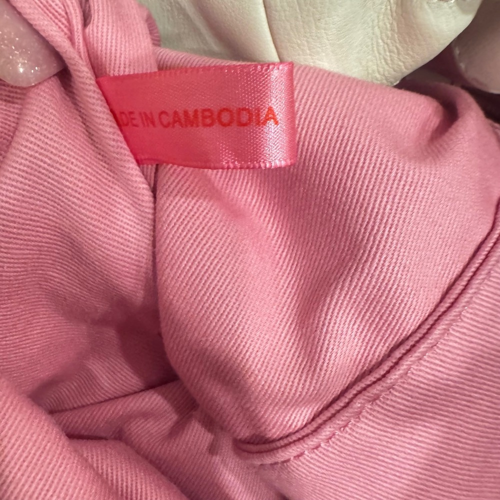 LDT Lily Tote Bag White‎ Nappa Leather Pink Inside Preloved 18x12x5 Slouchy$298 - Picture 9 of 16